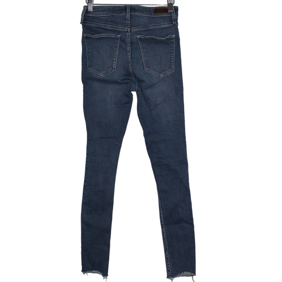 Abercrombie & Fitch Simone High Rise Jean Legging Blue Denim Jeans Size 27 / 4 - Picture 2 of 5
